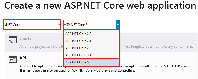 آموزش asp.net core 5